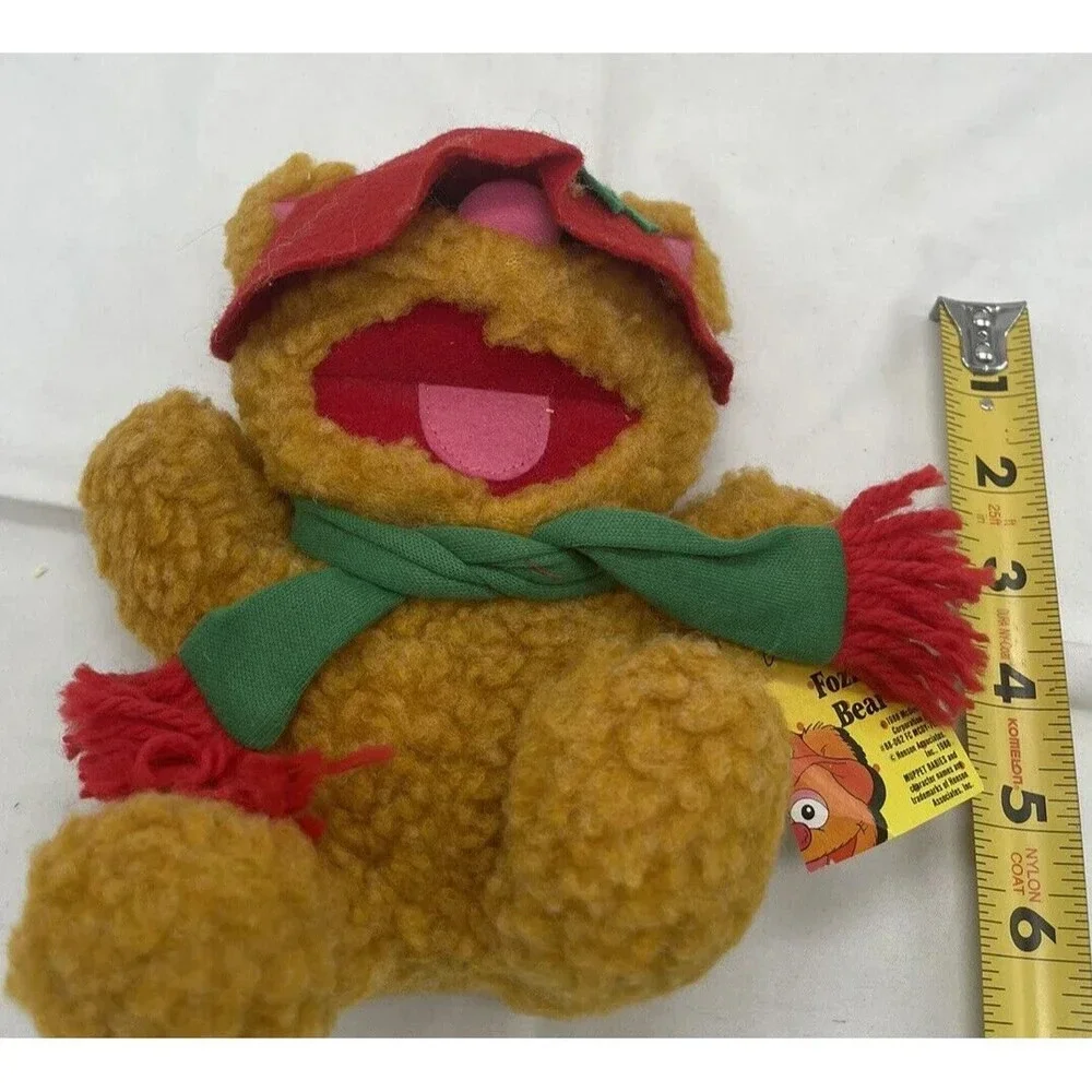 1987 McDonald's Baby Fozzie Bear Muppets Hat Jim Plush Henson Stuffed Animal